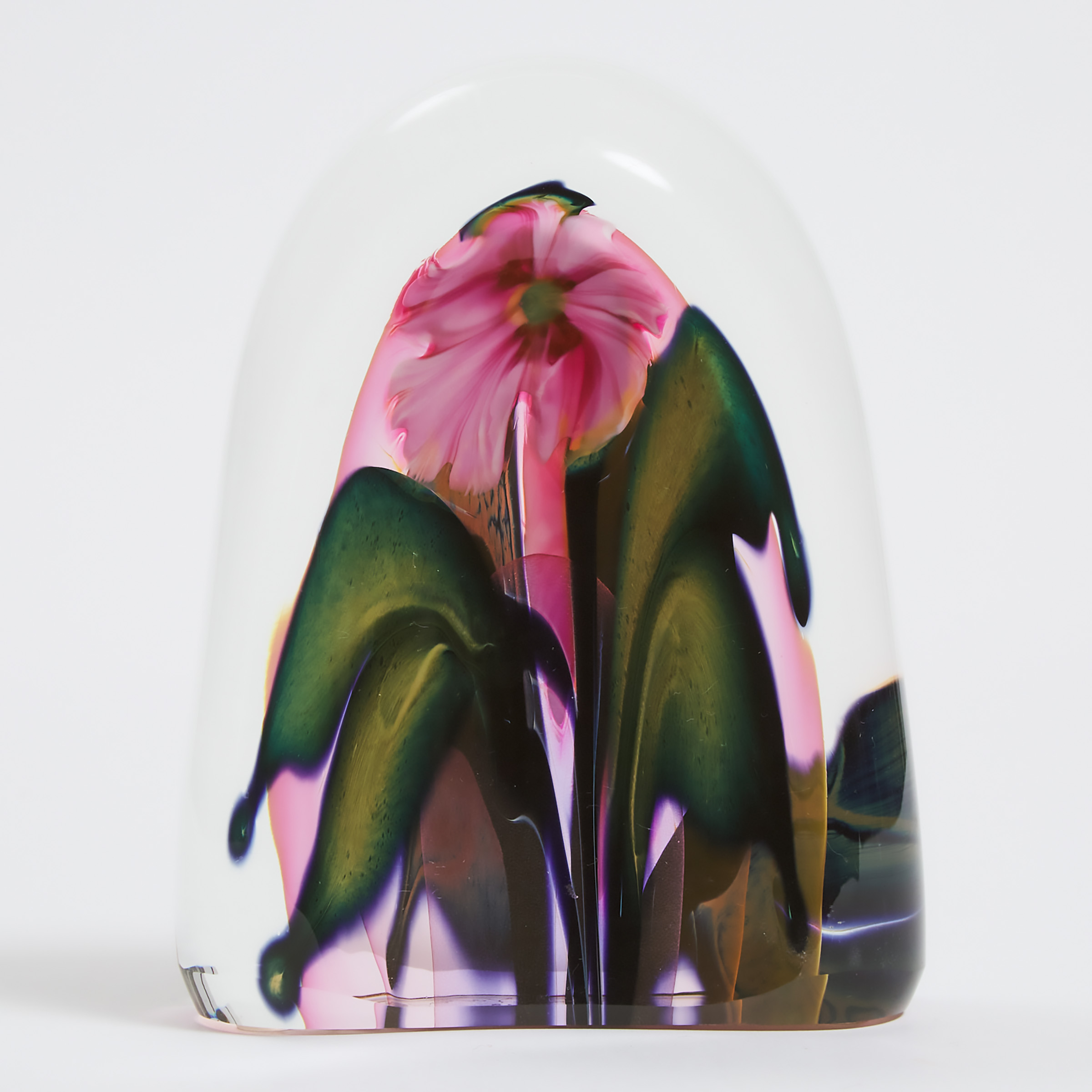 Appraisal: Charles Lotton American - 'Multi Flora' Glass Sculpture x x