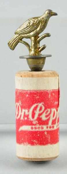 Appraisal: s Dr Pepper Bird Whistle Description Metal and wooden with