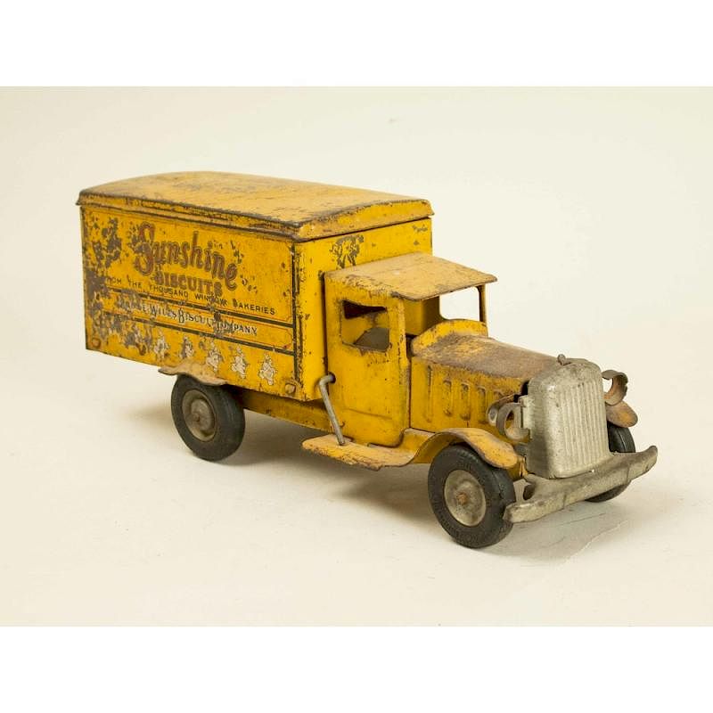 Appraisal: Metalcraft Sunshine Biscuits Truck Metalcraft Sunshine Biscuits delivery truck Dimensions