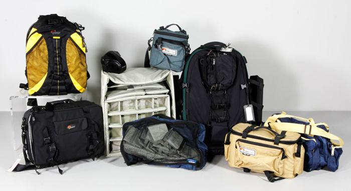 Appraisal: - Collection of Camera Equipment Collection of camera equipment backpacks