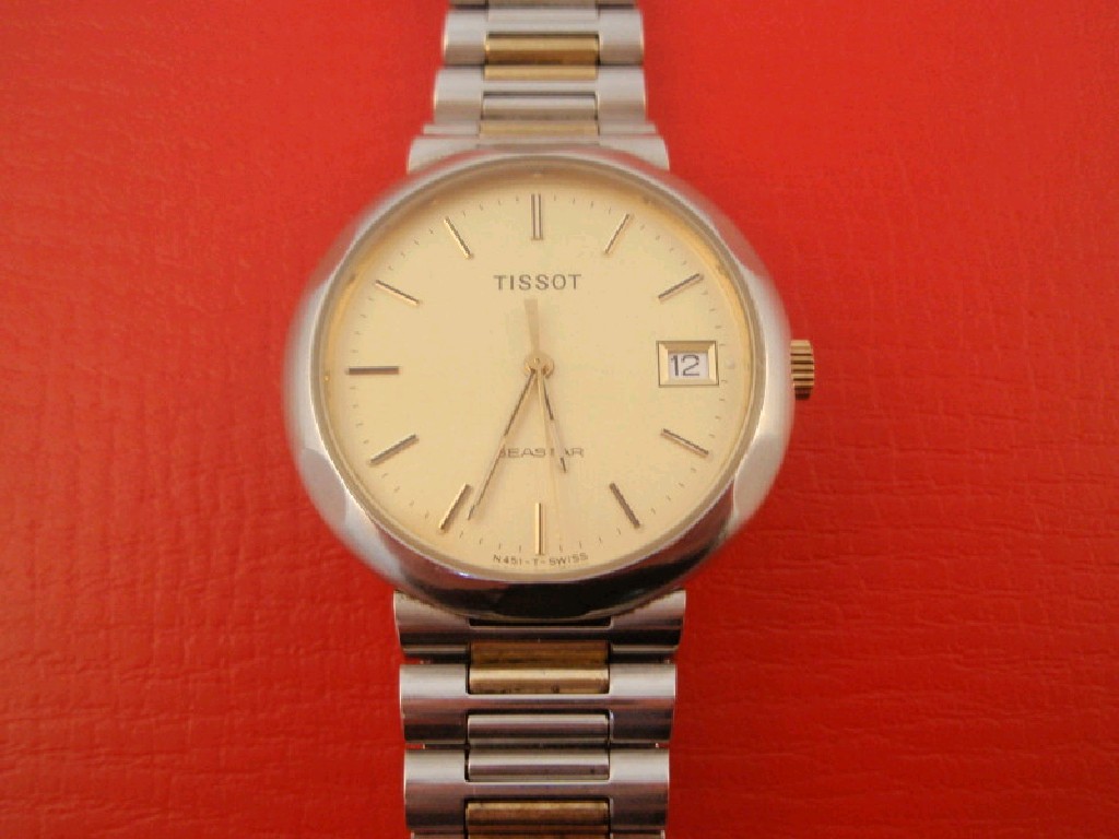 Appraisal: A gentleman's Tissot stainless steel watch