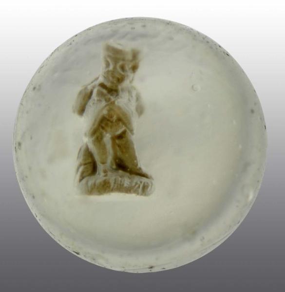 Appraisal: Sulphide Little Sailor Boy Marble Description California sulphide A little