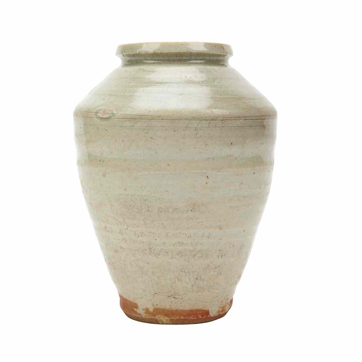 Appraisal: Celadon Longquan Vase th to th Century With steep sides