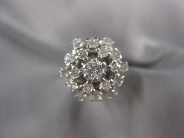 Appraisal: Diamond Ring round diamonds totaling carat in k white gold