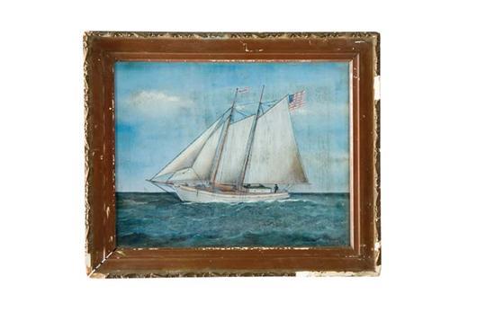 Appraisal: SAILBOAT CLIFTON BY ERNEST O NELSON WASHINGTON DC LATE TH-EARLY