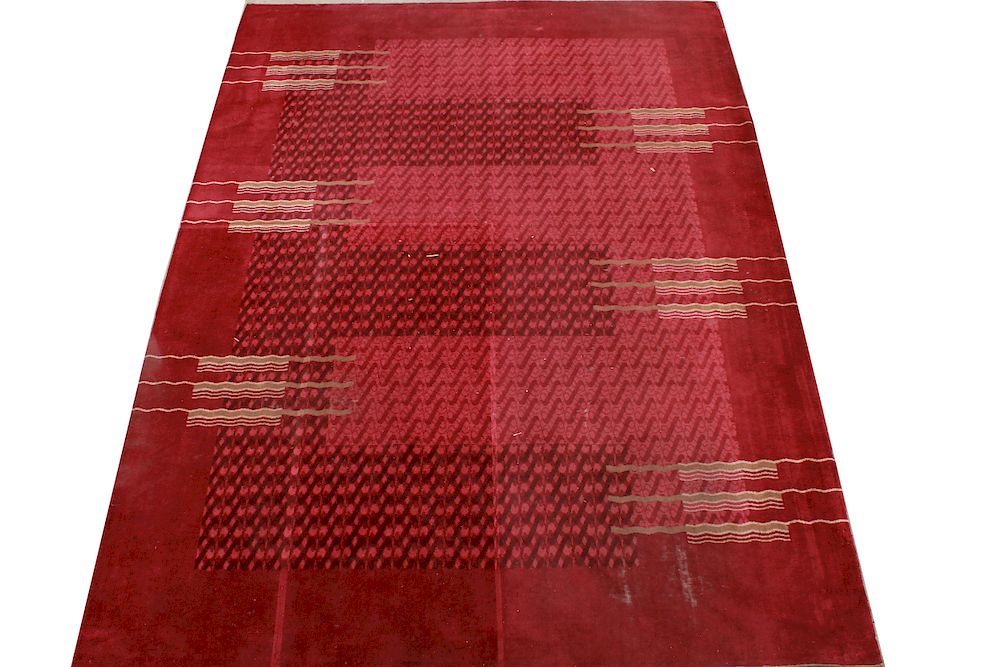 Appraisal: The Gulistan Art Deco Carpet ' x ' A M