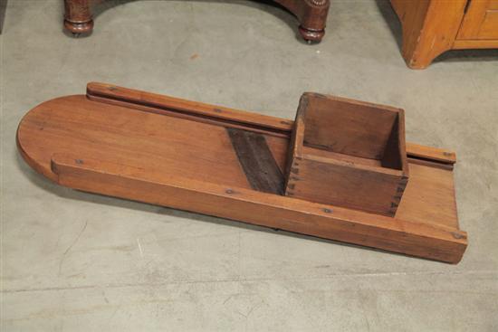 Appraisal: OVERSIZED SLAW CUTTER American late th or early th century