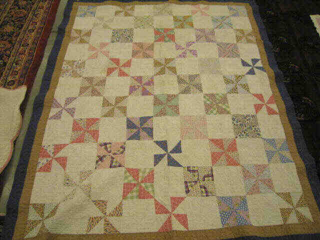 Appraisal: Pinwheel Variation Quilt x