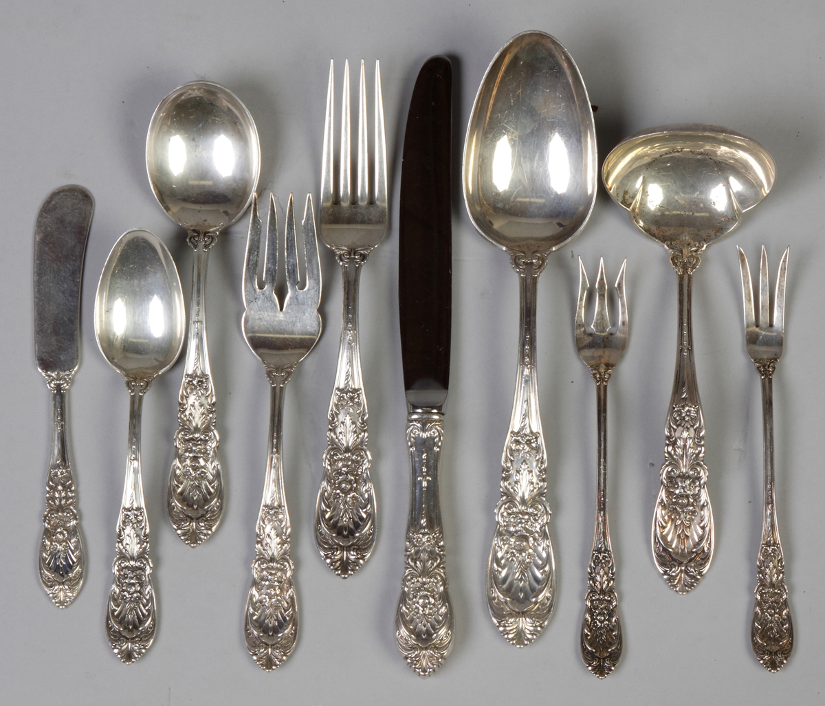 Appraisal: International Sterling Silver Flatware Set - Richelieu Pattern pieces weighable