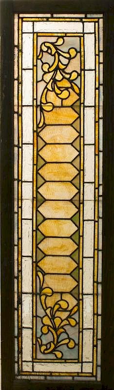 Appraisal: American Stained Glass Window Late th early th century in