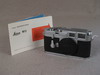 Appraisal: CAMERA- LEICA M BODY DOUBLE STROKE SER NO CHROME BODY