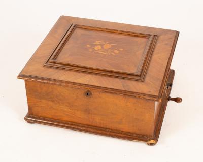 Appraisal: A late th Century Polyphon in a kingwood crossbanded case