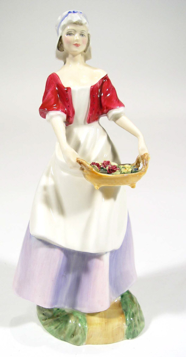 Appraisal: Royal Doulton boxed figurine 'Dawn' HN factory mark to base