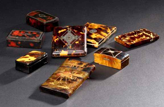 Appraisal: Collection of Four Japanese and English Card Cases including a