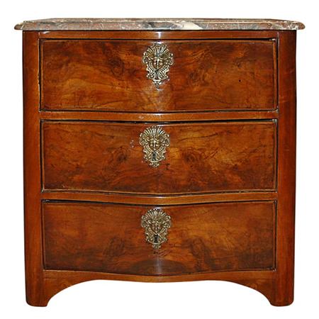 Appraisal: Louis XV Walnut Petite Commode Estimate -