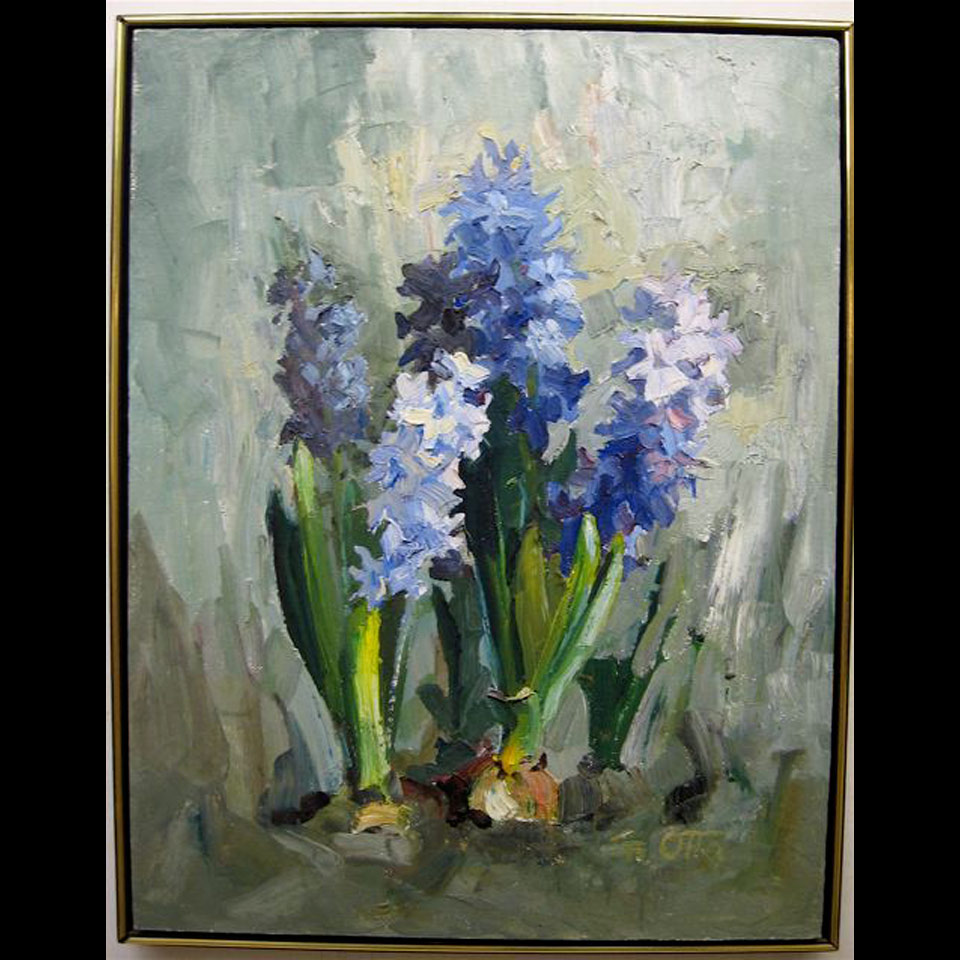 Appraisal: HYACINTHS GUTTORN OTTO - CANADIAN OIL ON BOARD Height -