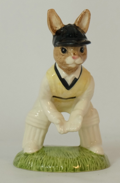 Appraisal: Royal Doulton Bunnykins figure Wicket Keeper DB UKI Ceramics limited