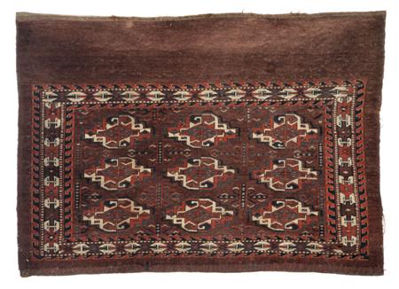 Appraisal: A Tekke Turkoman juval late th early th century the