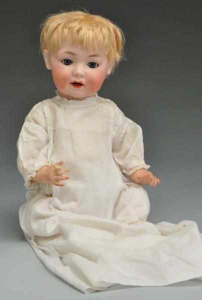 Appraisal: Cute A M Character Baby Description German bisque socket head