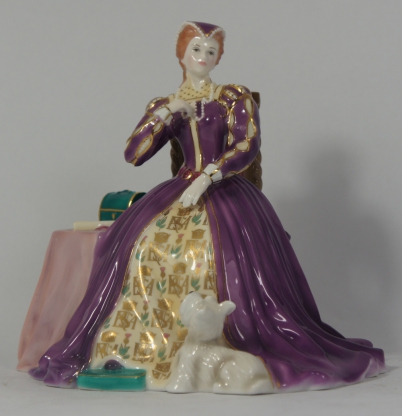 Appraisal: Royal Worcester figure Mary Queen of scots limited edition for