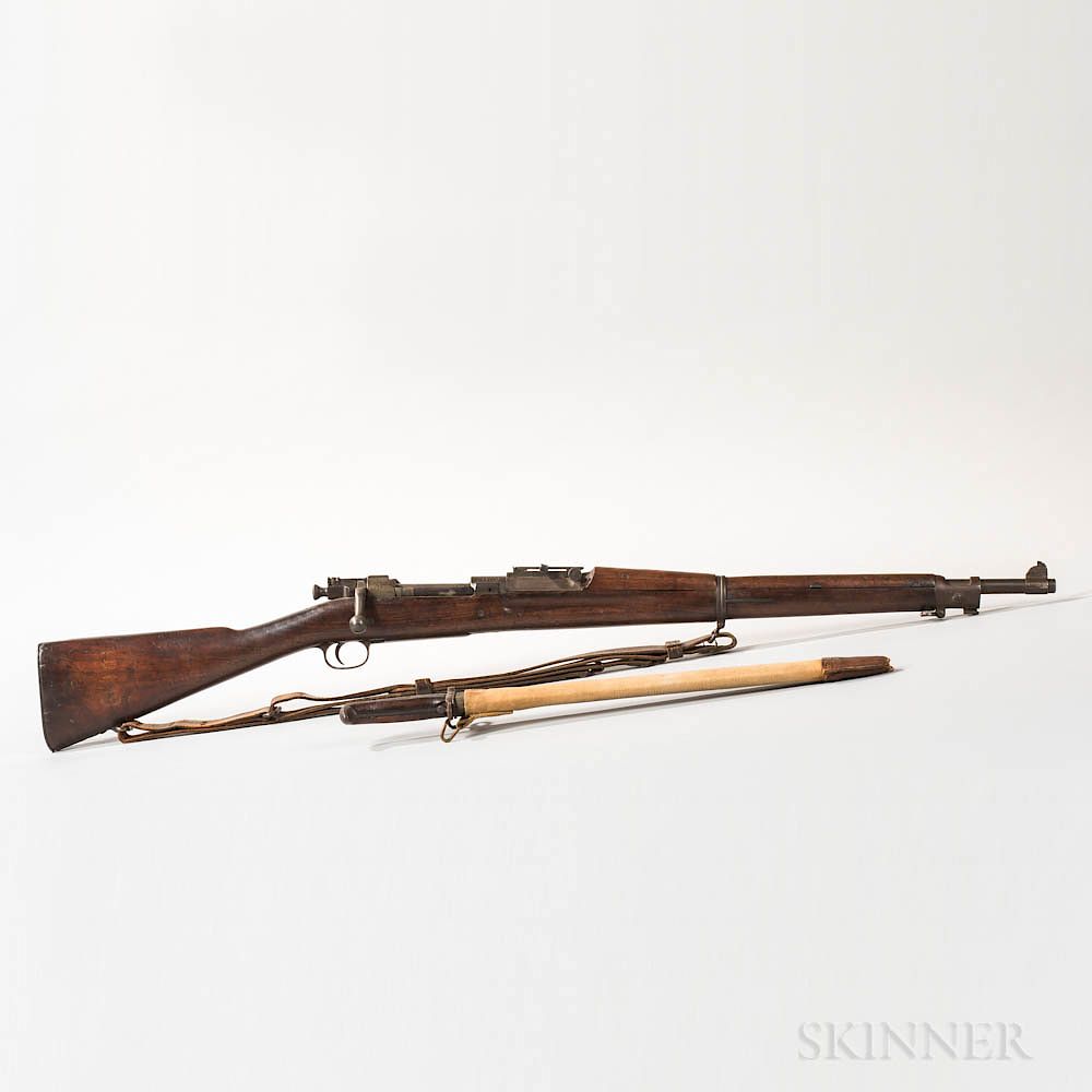 Appraisal: Rock Island U S Model Bolt-action Rifle and Bayonet Rock