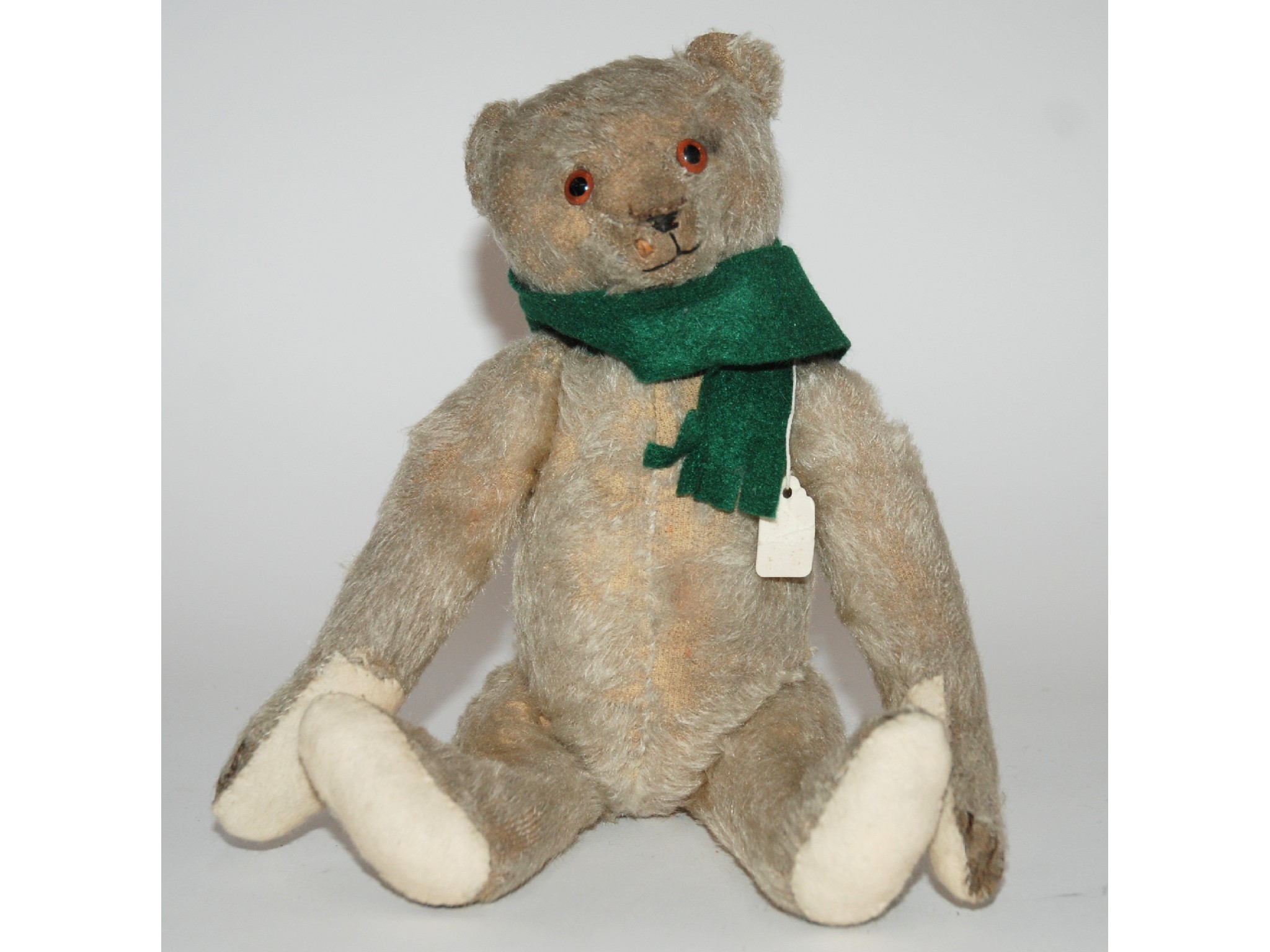 Appraisal: An early Teddy Bearwith black stitched nose and mouth swivel