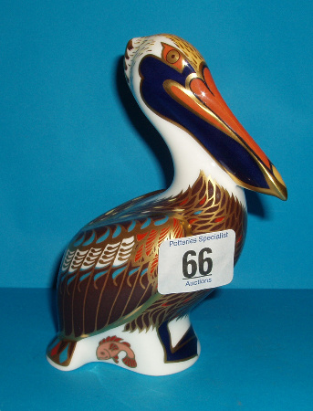 Appraisal: Royal Crown Derby Hadleigh Brown Pelican Boxed With Certificate