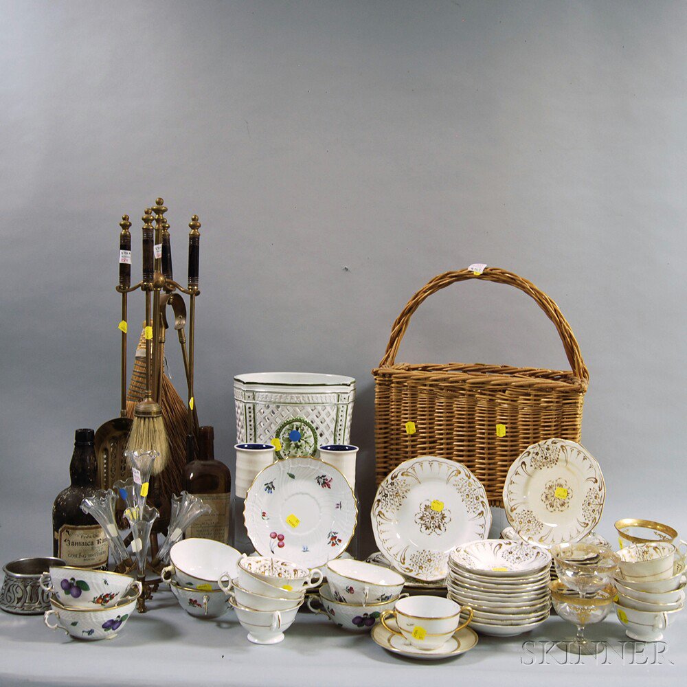 Appraisal: Large Group of Assorted Decorative Items including a set of