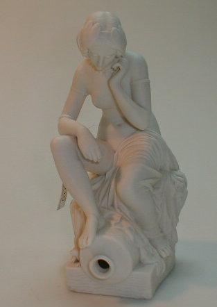 Appraisal: A Copeland parian figure of a River Allegory or Ondine