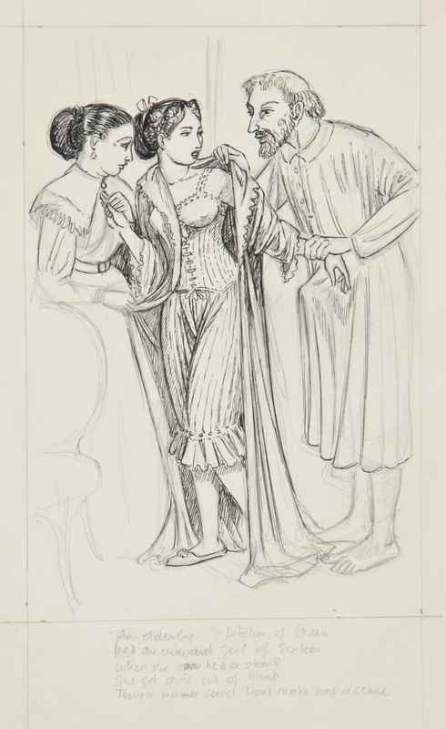 Appraisal: Buckland-Wright John A group of erotic drawings pencil pen and