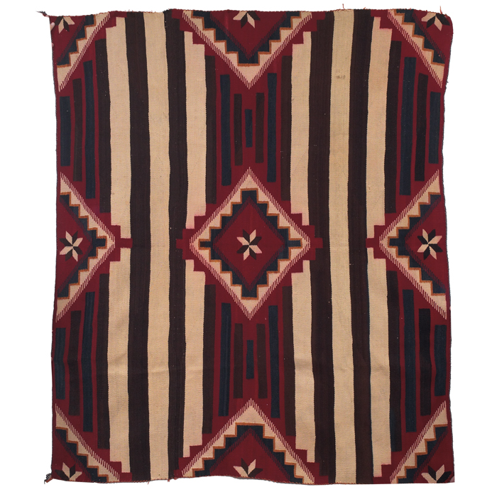 Appraisal: Navajo rug c Third Phase Chief's variant minor wear ''