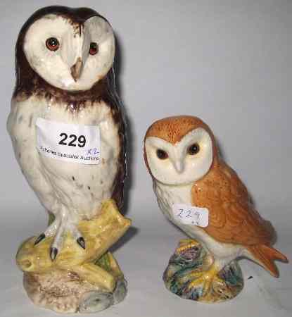 Appraisal: Beswick Small Owl and Doulton Whyte and Mackay Whisky Barn