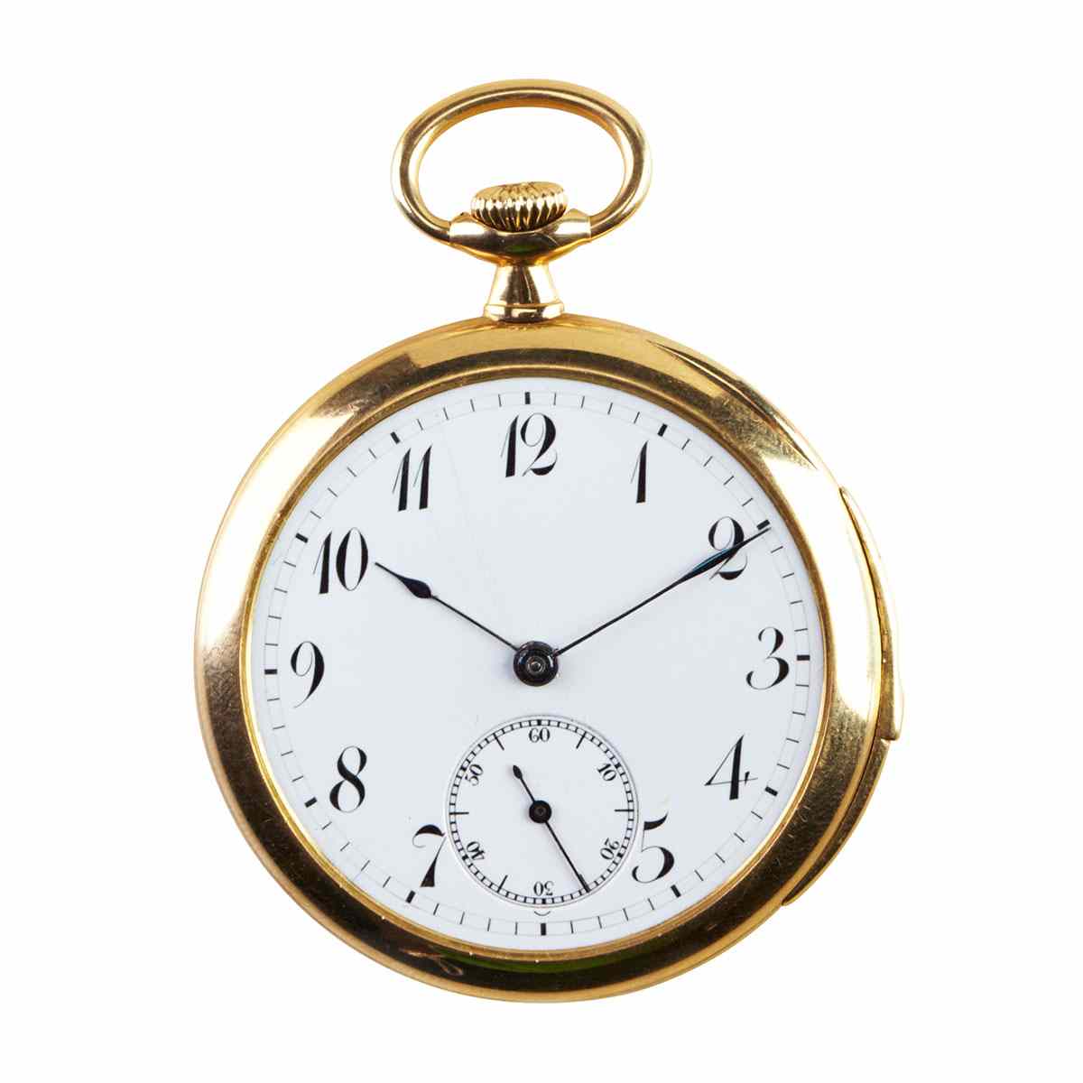 Appraisal: Openface Dress Pocket Watch With Minute Repeat circa mm slide