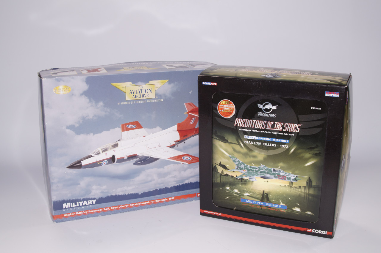 Appraisal: A Corgi Predators of the Skies Phantom Killers Mig PFM