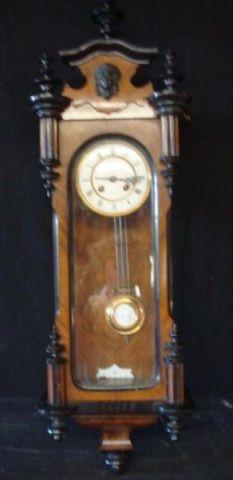 Appraisal: Victorian Regulator Clock From a Larchmont home Dimensions wide x