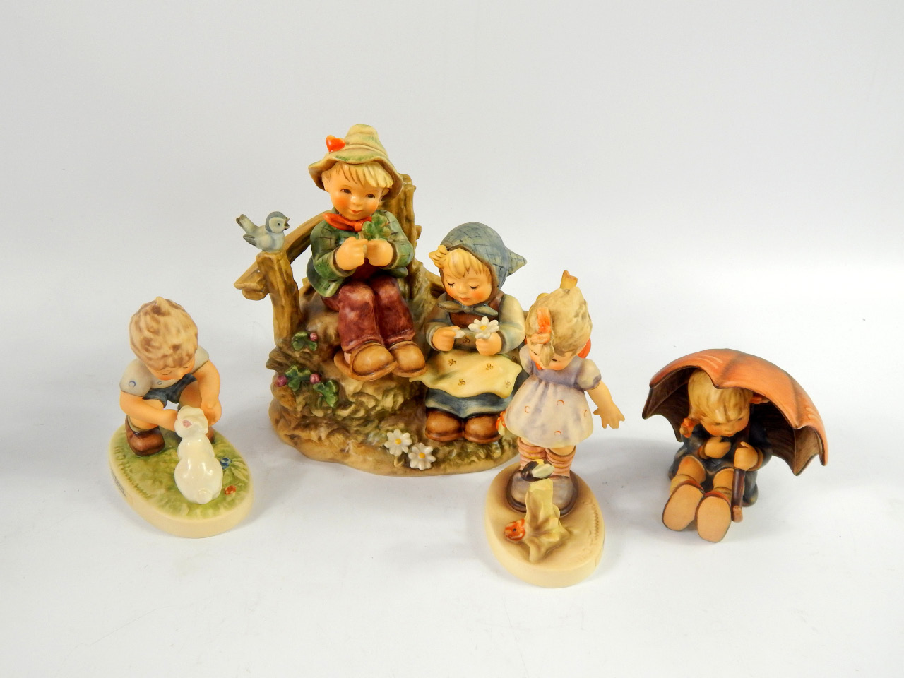 Appraisal: A Hummel Collectors Club Special Edition figure group First Love