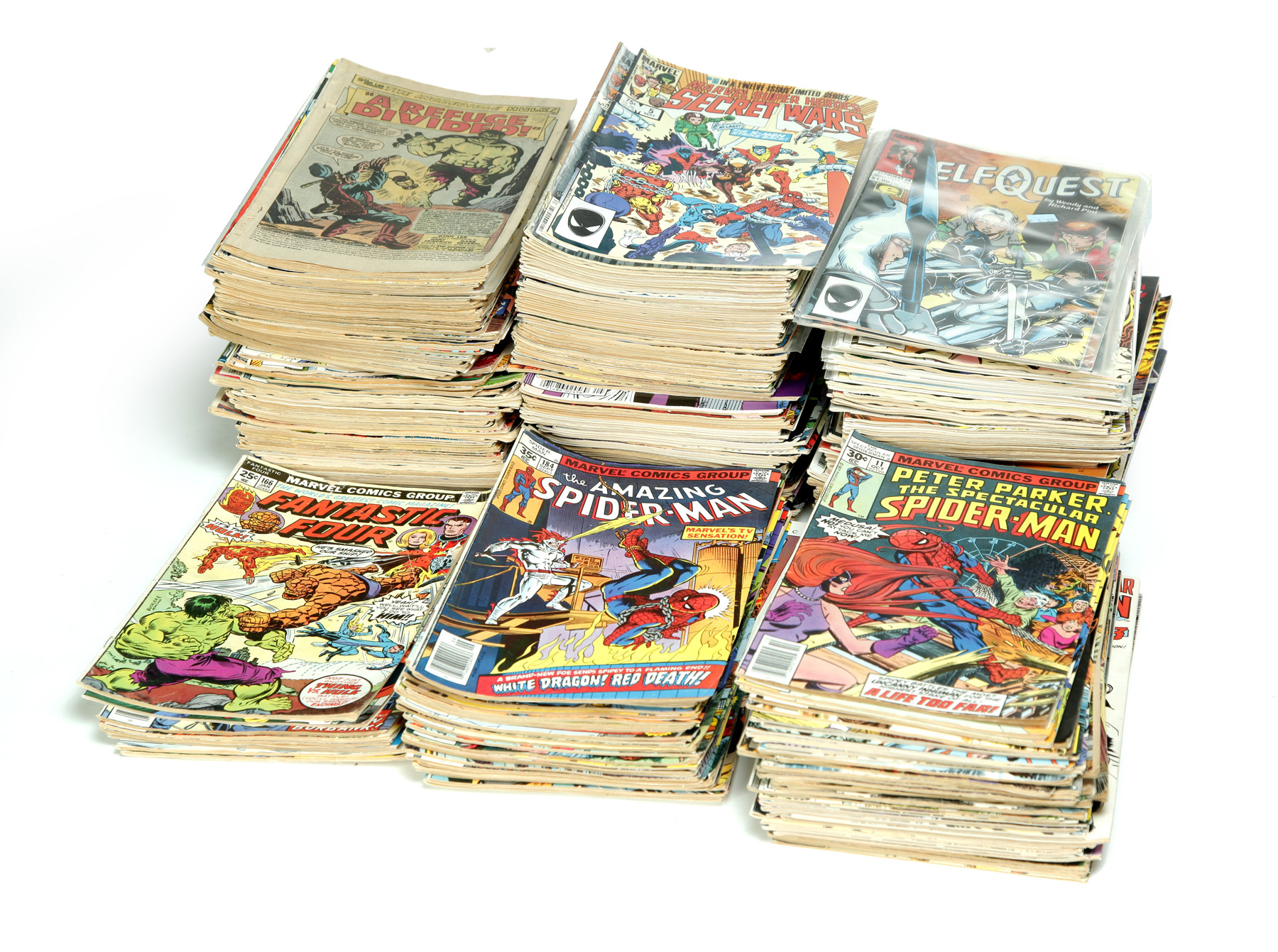 Appraisal: GROUP OF AMERICAN COMIC BOOKS Mostly Marvel s- s Approximately