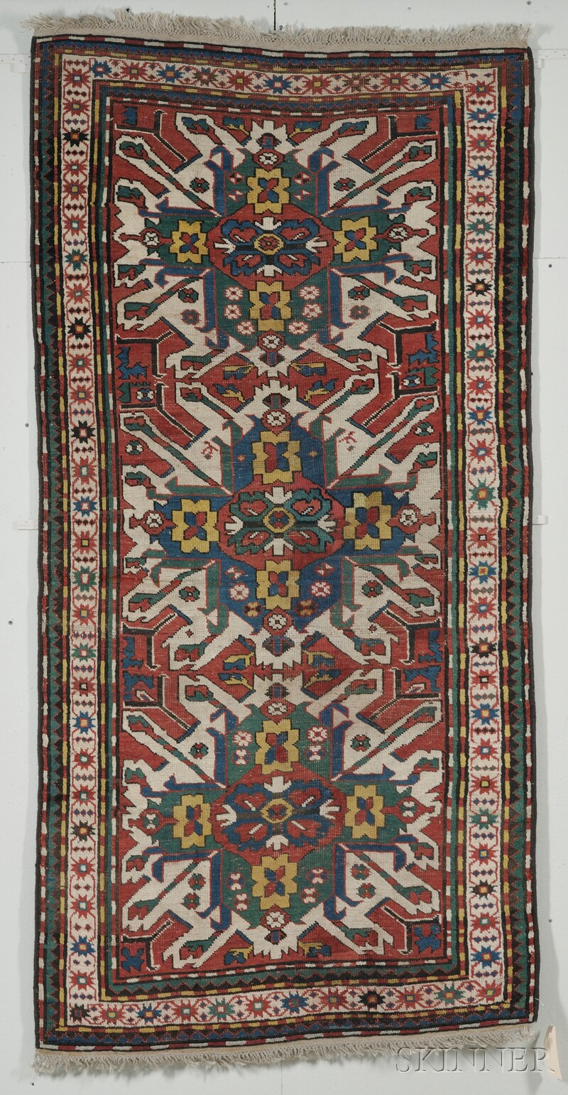 Appraisal: Eagle Karabagh Rug South Caucasus last quarter th century areas