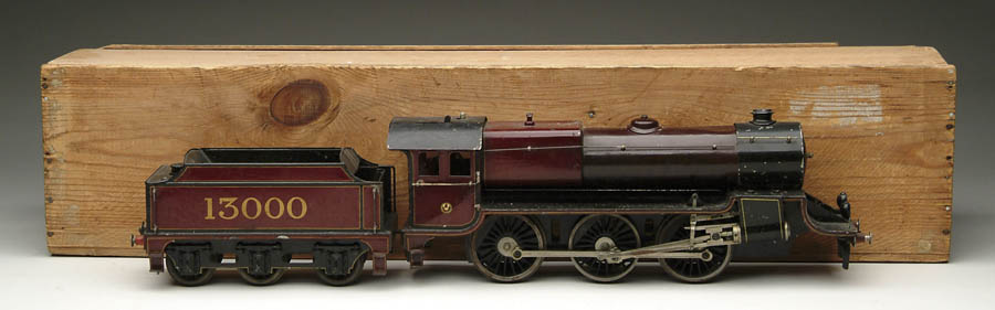 Appraisal: LARGE GAUGE LOCOMOTIVE AND TENDER BUILT BY BASSETT LOWKE LTD