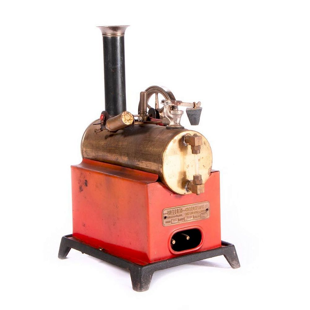 Appraisal: Vintage model steam engine A vintage Weeden model steam engine