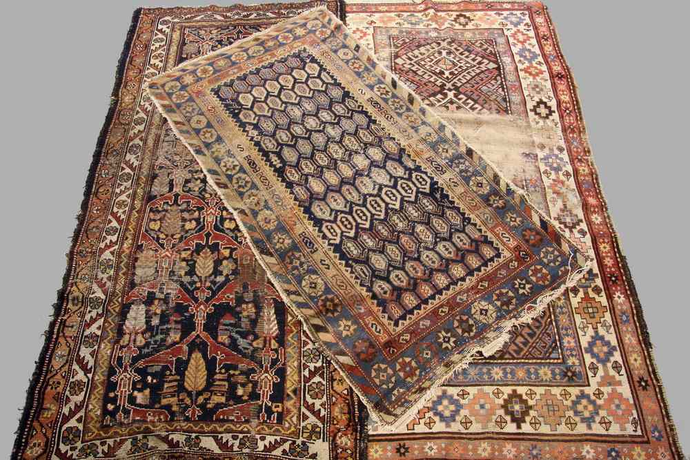 Appraisal: ORIENTAL RUGS NATIVE AMERICAN - Includes '' x '' Kazak