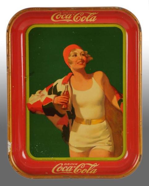 Appraisal: Coca-Cola Serving Tray Description Nice clean face with only light