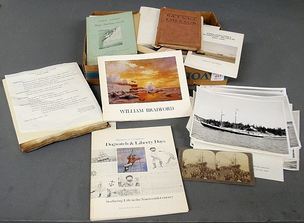 Appraisal: - Box lot pamphlets and books including Treatise on the