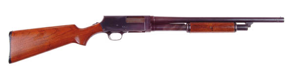 Appraisal: STEVENS MODEL - MARTIALLY MARKED RIOT GUN Cal ga SN