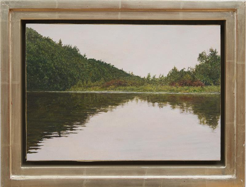 Appraisal: BEN WHITEHOUSE LAGOON Oil on board signed 'Ben Whitehouse' and