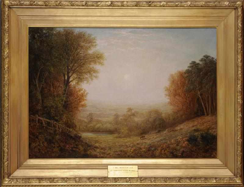 Appraisal: ATTRIBUTED TO J MAC WHIRTER ON HAMPSTEAD HEATH IN Oil