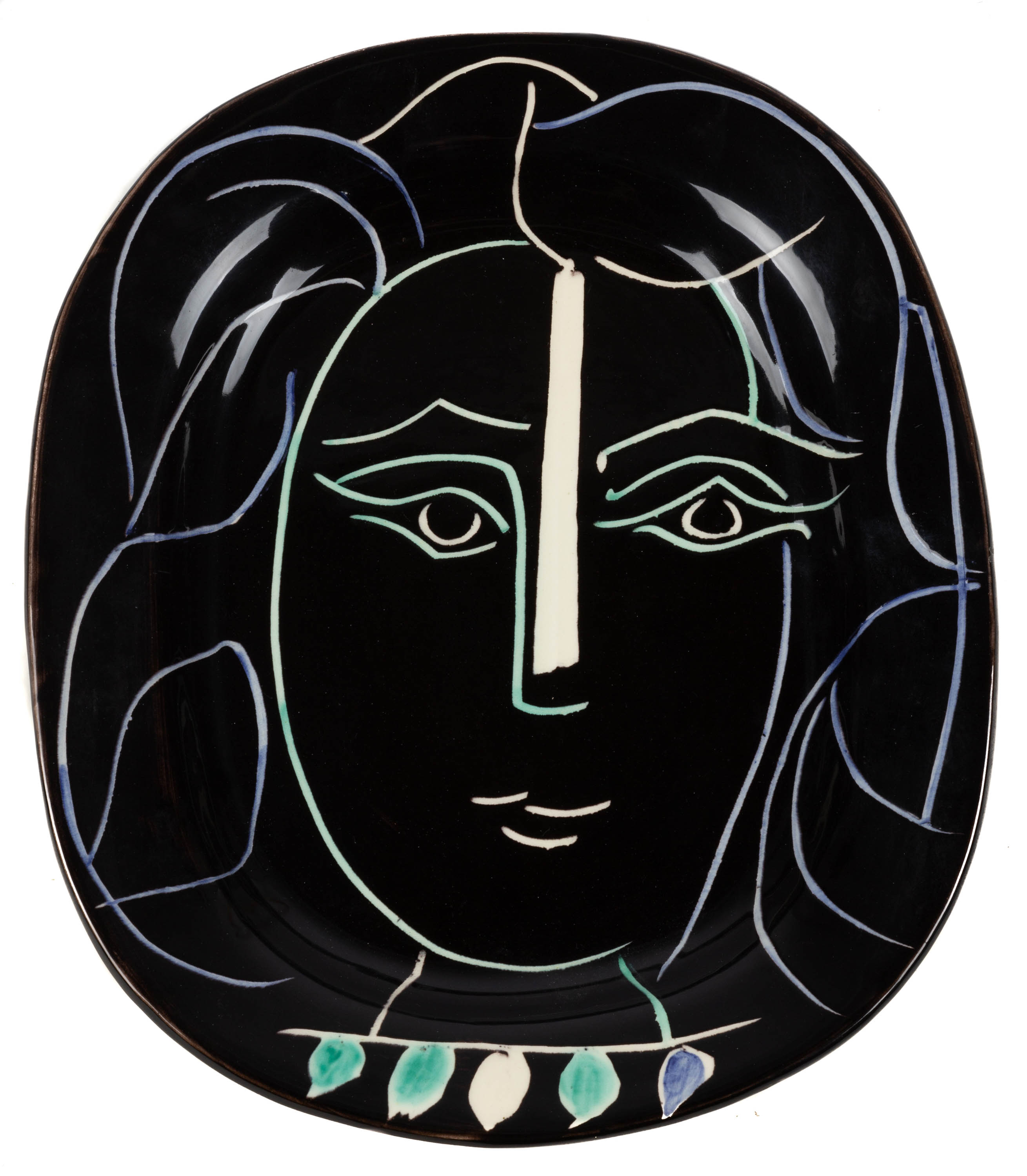 Appraisal: PABLO PICASSO SPANISH - VISAGE DE FEMME Stamps for 'Madoura