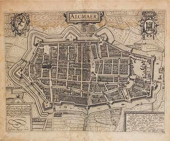 Appraisal: Continental engraved city views and maps th th centuries unframed