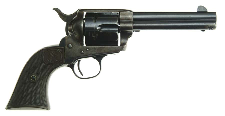 Appraisal: COLT FRONTIER SIX SHOOTER SGL ACTION ARMY REVOLVER WITH MONTANA