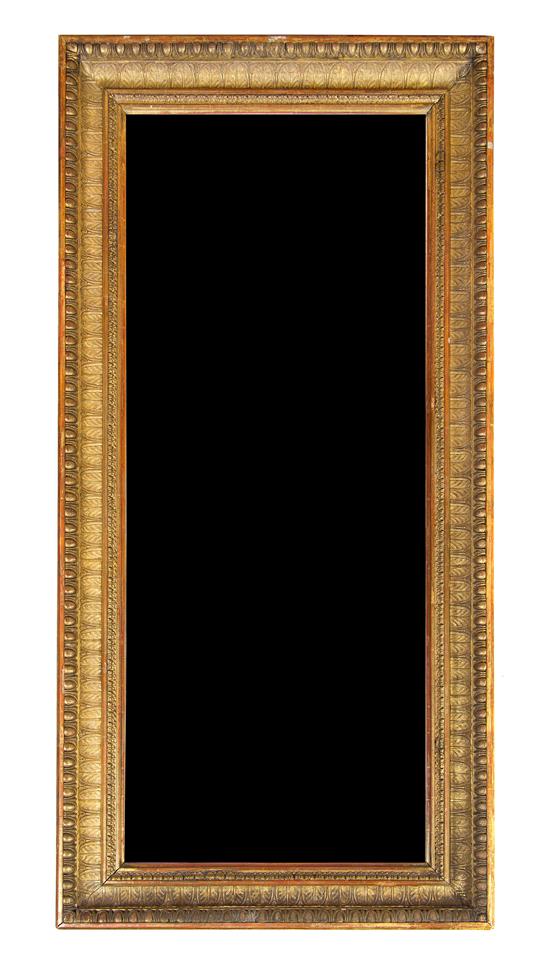 Appraisal: Sale Lot A Victorian Giltwood Pier Mirror having a vertical